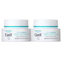 10点：Curél 珂润 浸补水保湿面霜40g*2