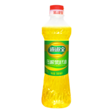 道道全压榨菜籽油560ml*1瓶（体验装）自然清新食用油
