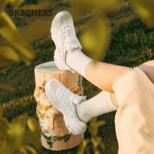 斯凯奇（Skechers）女鞋春熊猫鞋复古老爹鞋厚底增高休闲运动鞋11959