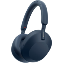 索尼（SONY）  WH-1000XM5头戴式无线蓝牙降噪耳机 AI智能降噪Hi-Res高解析度音质 触控清晰免提通话耳麦 蓝色