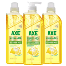 斧头牌（AXE）斧头牌AXE油柑白茶柠檬玻尿酸护肤洗洁精涤灵果蔬通用家庭组合装 柠檬玻尿酸1kg*3瓶