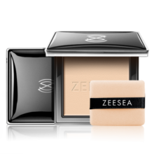 ZEESEA 滋色蜜粉饼 象牙白8g控油遮瑕定妆粉散粉不脱妆姿色干粉饼干蜜粉