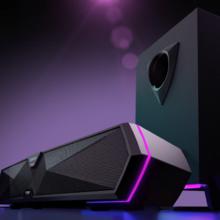 漫步者 M30SW 2.1 桌面游戏音箱 玄黑