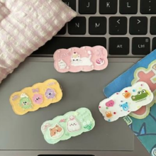 【5元5件更划算】1个装甜美印花小动物方块发夹