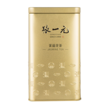 张一元茶叶茉莉花茶茉莉毛尖新茶浓香型春茶伴手礼茶礼特种200g金罐装