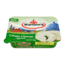 沃特堡（wartburg）奥地利进口 蒜香味涂抹奶油奶酪 150g 冷藏 原制奶酪 早餐 健康
