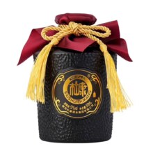 白水杜康·蓝花瓷 玻璃磨砂坛器 古法陈酿白酒52度浓香型粮食酒 52%vol 500mL*1坛