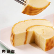熊治瑞士卷蛋糕虎皮卷巧克力卷零食糕点 原味虎皮瑞士卷5只