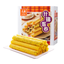 PLUS会员：元朗 鸡蛋卷饼干 送礼礼盒 380g