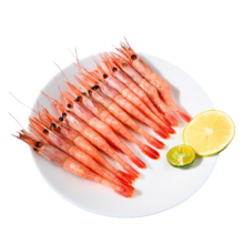 PLUS会员、百亿补贴：京东超市 海外直采北极甜虾刺身 1kg/盒90-120只