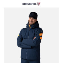 ROSSIGNOL卢西诺男款雪服PRIMALOFT保暖疏水单板双板滑雪服 活力红 M