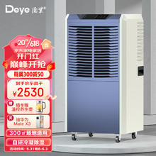 德业 工业除湿机/抽湿机 适用300平方米 别墅地下室工业商用仓库车间大功率除湿器DY-8138C