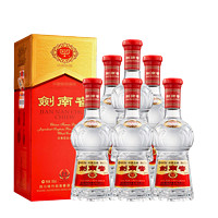 剑南春 水晶剑 浓香型白酒 整箱白酒礼盒 宴请用酒 52度  500mL 6瓶