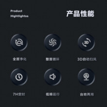 格力（GREE）空气循环扇家用遥控电风扇直流变频摇头节能电扇涡轮换气扇循环对流风扇台式桌面两用落地扇 FXDZ-20X62Bcg3遥控款（升级过滤功能）