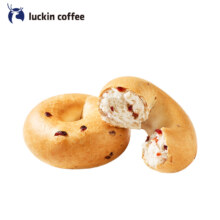 luckin coffee 瑞幸咖啡 蔓越莓贝果  自提
