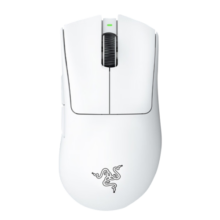雷蛇（Razer）炼狱蝰蛇V3pro专业版无线2.4G电竞电脑游戏人体工程学吃鸡鼠标轻量化鼠标人体工学鼠标 蝰蛇V3专业版-白色（无线 64g）