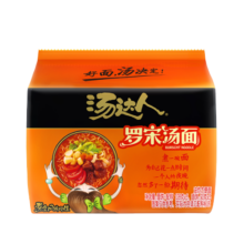 统一 方便面 汤达人 罗宋汤面 128g*5装 五连包元气高汤方便速食