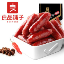 良品铺子 迷你烤香肠香辣脆骨味145g 肉类小吃网红烤肠休闲零食