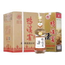 京东百亿补贴、plus会员:鸭溪窖 复古版 浓香型白酒 54度 500ml*6瓶 整箱装