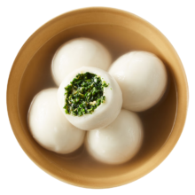 江南之味 苏式荠菜猪肉大汤团720g(6个*2袋)