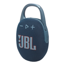 JBL CLIP5 无线音乐盒五代 蓝牙便携音箱低音炮 户外音箱 迷你音响 露营装备 IP67防 蓝色
