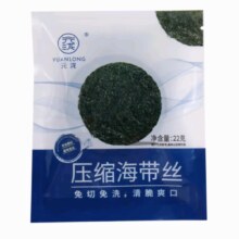 Plus会员：压缩海带丝 霞浦海带干货 高泡发火锅菜凉拌 22g*10片（无盐高泡发）
