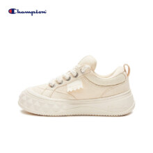 PLUS会员：Champion 冠军 厚底面包鞋 23SSK07 浅卡