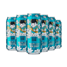 高大师婴儿肥茉莉花茶拉格国产精酿啤酒12.6°P小麦生鲜酒500ml听装 500mL 6罐 茉莉味