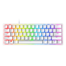 雷蛇Razer 猎魂光蛛机械键盘 有线键盘 游戏键盘 104键 背光 电竞 吃鸡LPL键盘 黑 迷你版-水银(段落光轴)