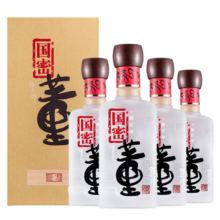 董酒【元宵送礼】国密方印整箱 董香型白酒  佰草入曲 商务宴请礼赠 54度 500mL 4瓶
