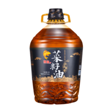 鲤鱼四川正宗原香小榨浓香物理压榨 非转基因菜籽油5L 金龙鱼荣誉出品