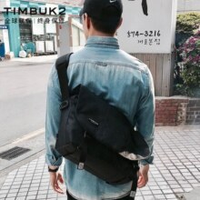 TIMBUK2邮差包斜挎包男骑行运动信使包单肩包男送男友通勤休闲礼物 音速黑 XS