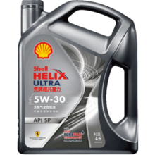 壳牌（Shell）机油全合成机油5w-30(5w30) API SP级 4L 都市光影版灰壳