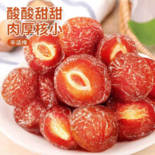 君臣乐君臣乐	半梅干装话梅散装情人梅蜜饯果干果脯半边梅休闲零食 500g