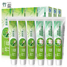 竹盐 全家清雅牙膏6支共675g 囤货组合套装 去口臭清新口气固齿
