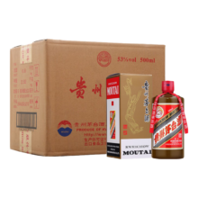 京东百亿补贴：茅台 MOUTAI 精品 53%vol 酱香型白酒 500ml*6瓶