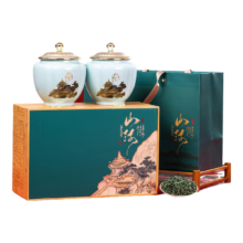 悠茗山茶叶礼盒碧螺春新茶特级明前绿茶送长辈父母的礼物礼品 高档礼盒 200g*1件