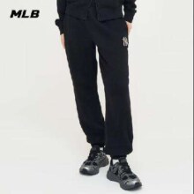 20点：MLB 纯色束脚休闲长裤 3APTB0244-50BKS-L