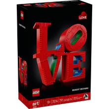 百亿补贴：乐高 LEGO 31214艺术生活系列 LOVE 雕塑儿童拼搭积木玩具礼物新品
