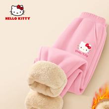 Hello Kitty 女童加厚双层加绒裤