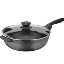 WMF 福腾宝 银彩系列 不粘平底煎炒锅30cm 带盖