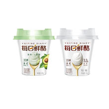 88VIP会员：蒙牛 每日鲜酪酸奶牛油果味100g*6杯+原味100g*6杯