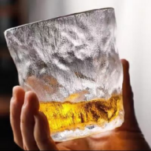 冰川玻璃茶杯 矮款 1只