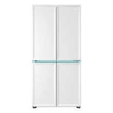 海尔（Haier）冰箱462升零距离嵌入式四开门双开门十字门全自动制冰机家用白巧家电一级能效双变频超薄智能WiFi 462L+EPP超净+宽幅变温室+独立美妆盒