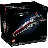 乐高 LEGO 75367星球大战系列 狩猎者级共和国攻击巡洋舰拼搭积木