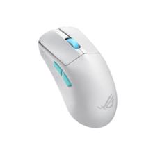 玩家国度 ROG 龙鳞 ACE AIMLAB 合作版 2.4G SpeedNova 蓝牙多模无线鼠标 36000DPI RGB 月耀白