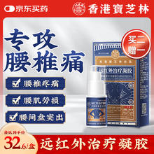 宝芝林 PO CHI LAM 香港腰椎间盘突出专用搭膏药冷敷凝胶坐骨神经痛腰肌劳损喷剂 30g