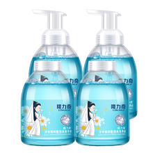 隆力奇 洋甘菊抑菌泡沫泡泡洗手液500ml*4（瓶+瓶补）