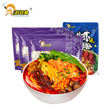 京东百亿补贴：好欢螺 螺蛳粉原味300g*3袋+小龙虾220g*1袋