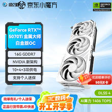 影驰 GeForce RTX 5070 Ti 金属大师白金版 OC 16G 显卡